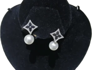 Colourful earrings for girls with floral design